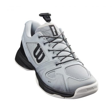 Wilson Tennisschuhe Rush Pro QL (Quicklace) Allcourt grau Kinder